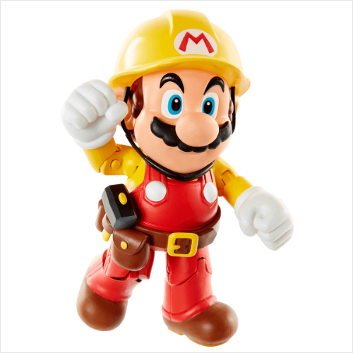 Action figure bombeiro Mario topzeira das galáxias